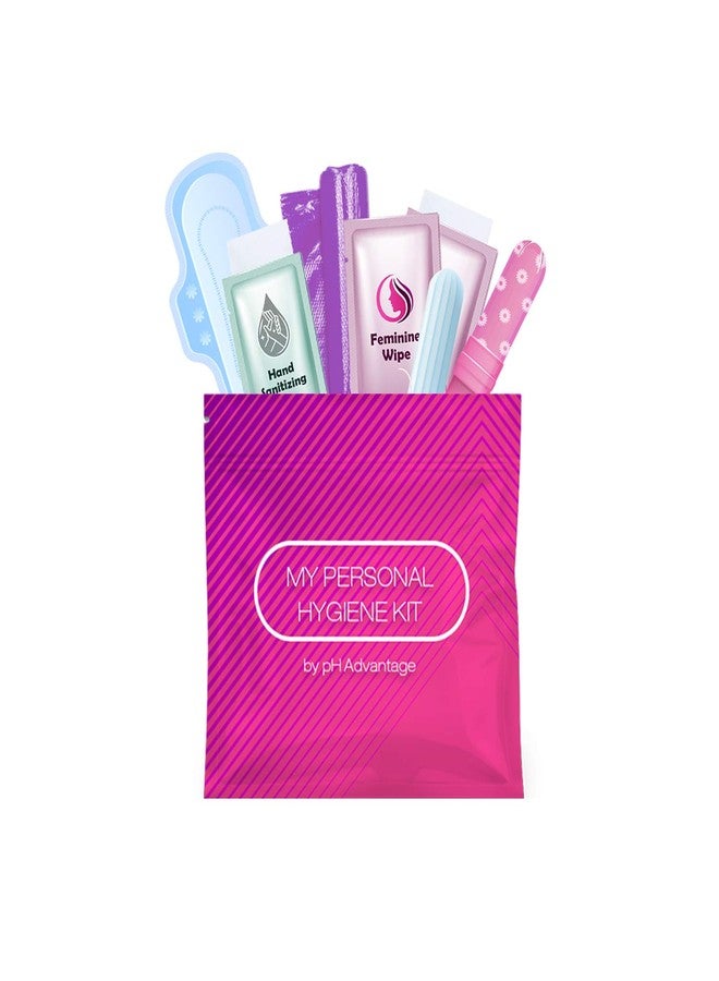 pH Advantage Portable Period Kit: Essential Period Pouch for Teen Girls in School, Travel, and Daily Use - Ideal for Parents, Schools, Churches, Businesses, and Homeless Outreach - Pink (Menstrual Kit, 1) - Image 1
